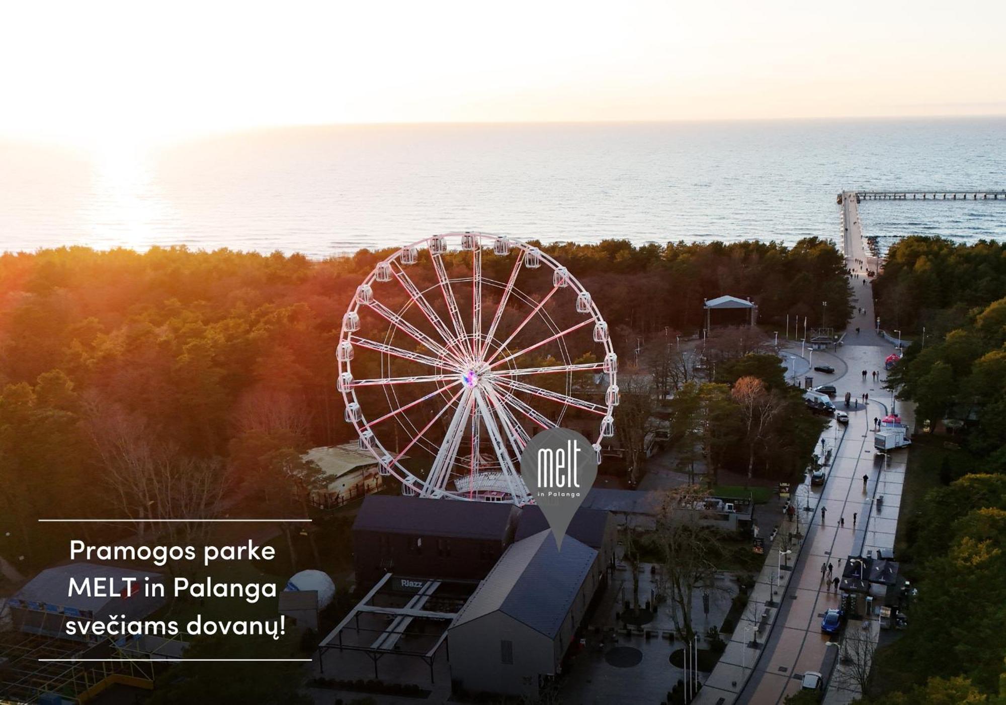 Melt In Palanga Leilighet Eksteriør bilde